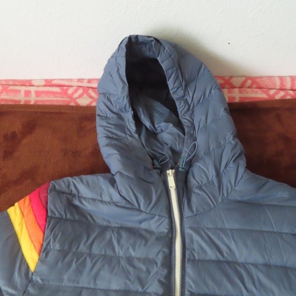 Marine Layer x Lost & Found Rare Multicolor Zippered hooded Jacket Size M - Picture 6 of 7